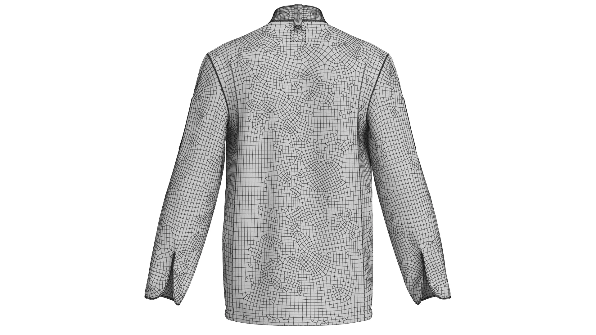 Chef Jacket Collection 3D Model