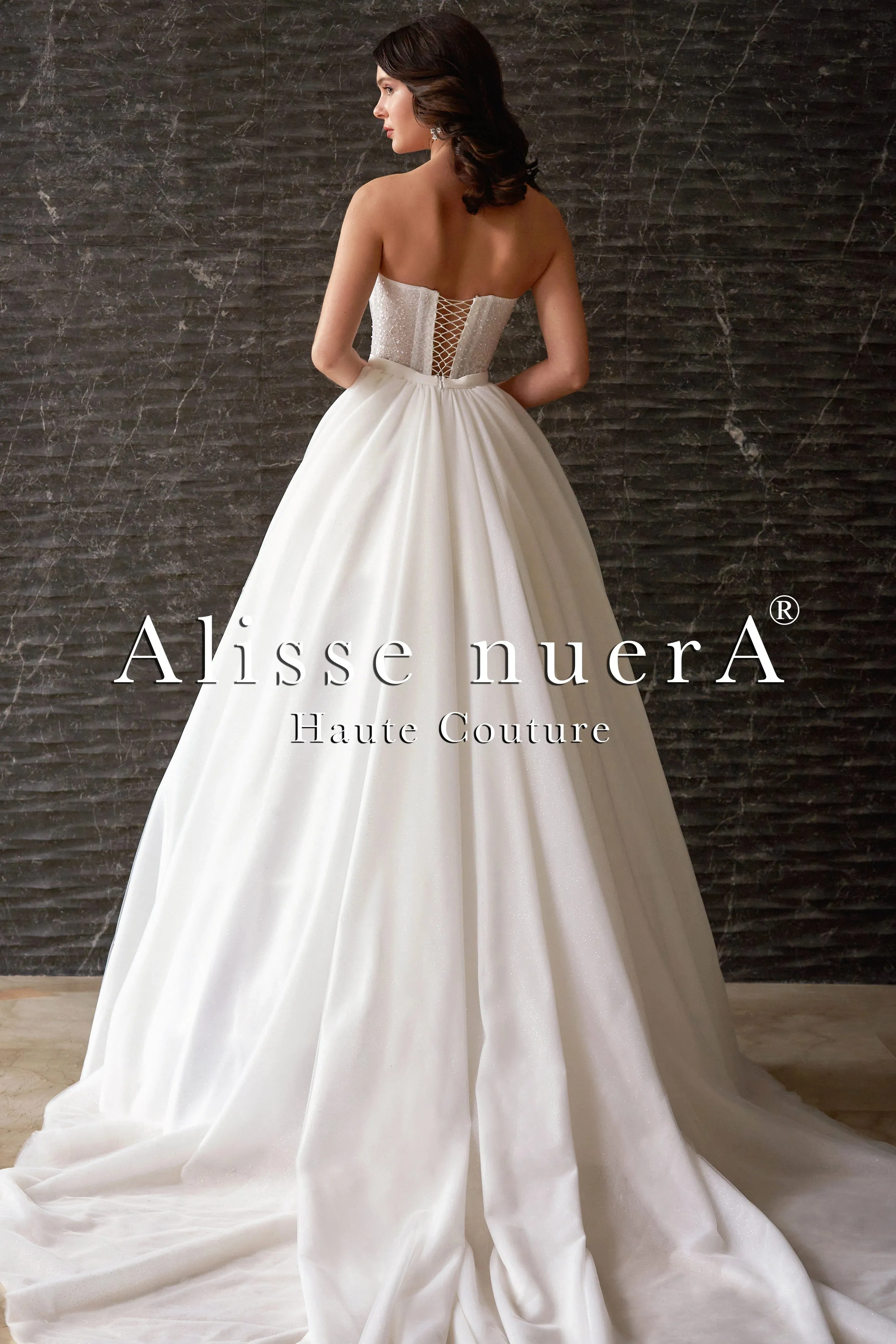 Detachable Balloon Sleeve 3D Effect Floral Top Mini Bridal Dress with Removable Pleated Skirt
