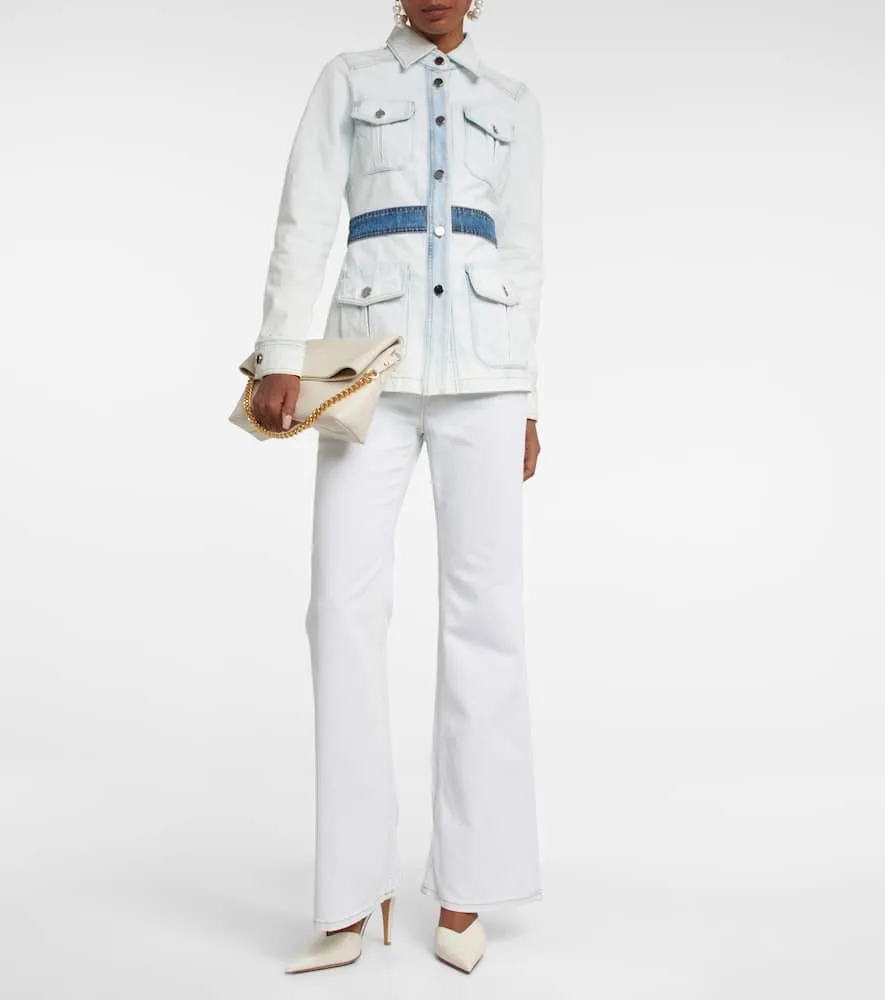 Dorothee Schumacher Denim Love patchwork denim jacket