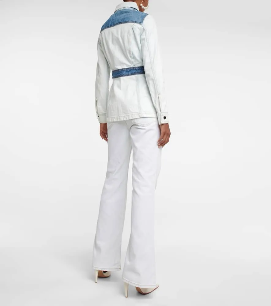 Dorothee Schumacher Denim Love patchwork denim jacket