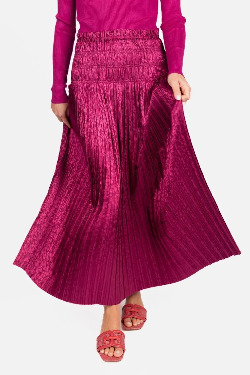 KEIRA SKIRT 34" (RASPBERRY)