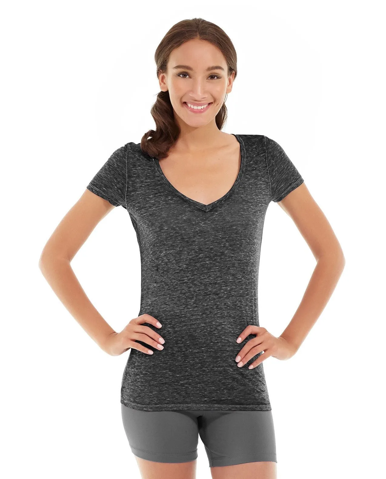 Minerva LumaTech&trade; V-Tee-XS-Black