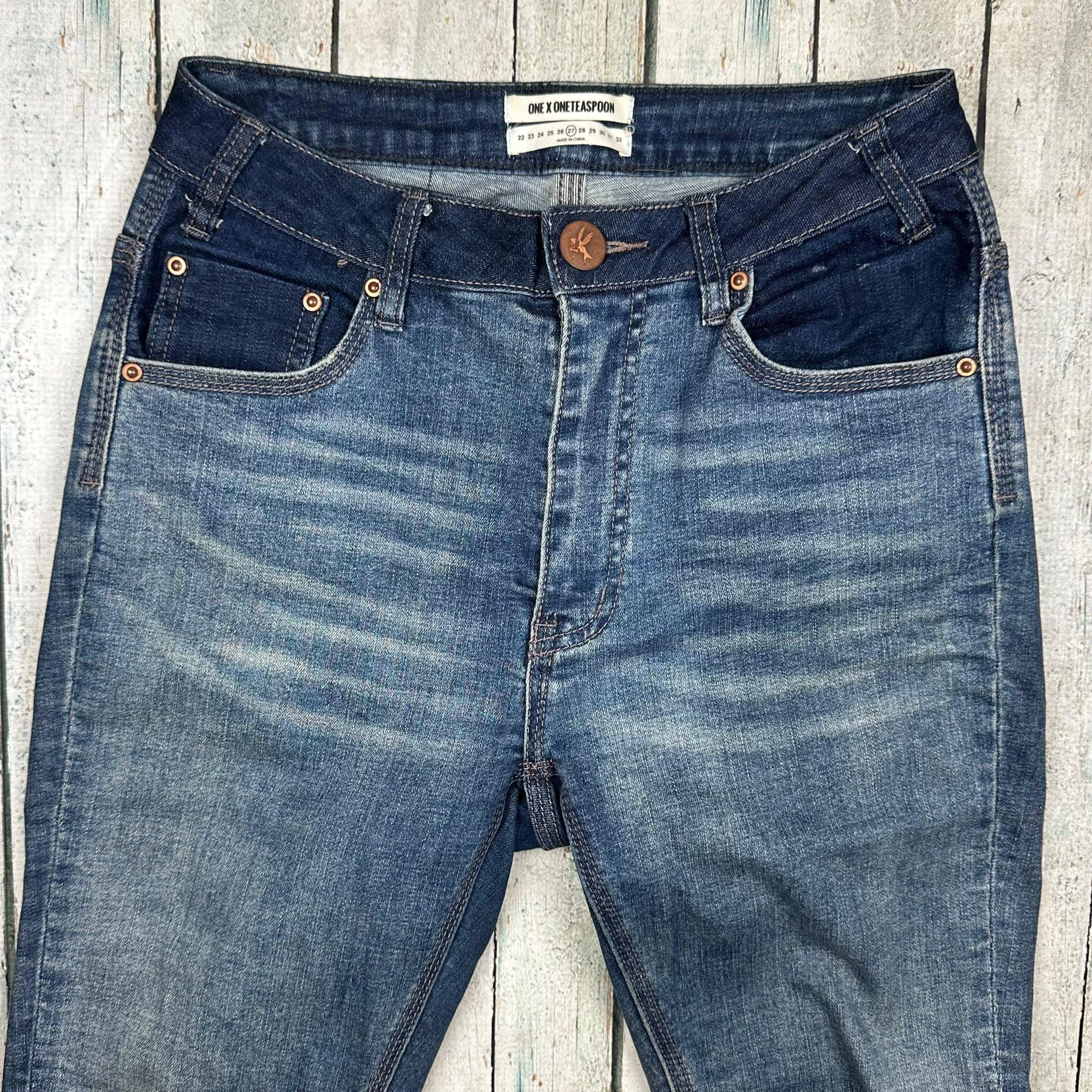 One Teaspoon Ladies 'High Waisted Freebird II' Jeans - Size 27