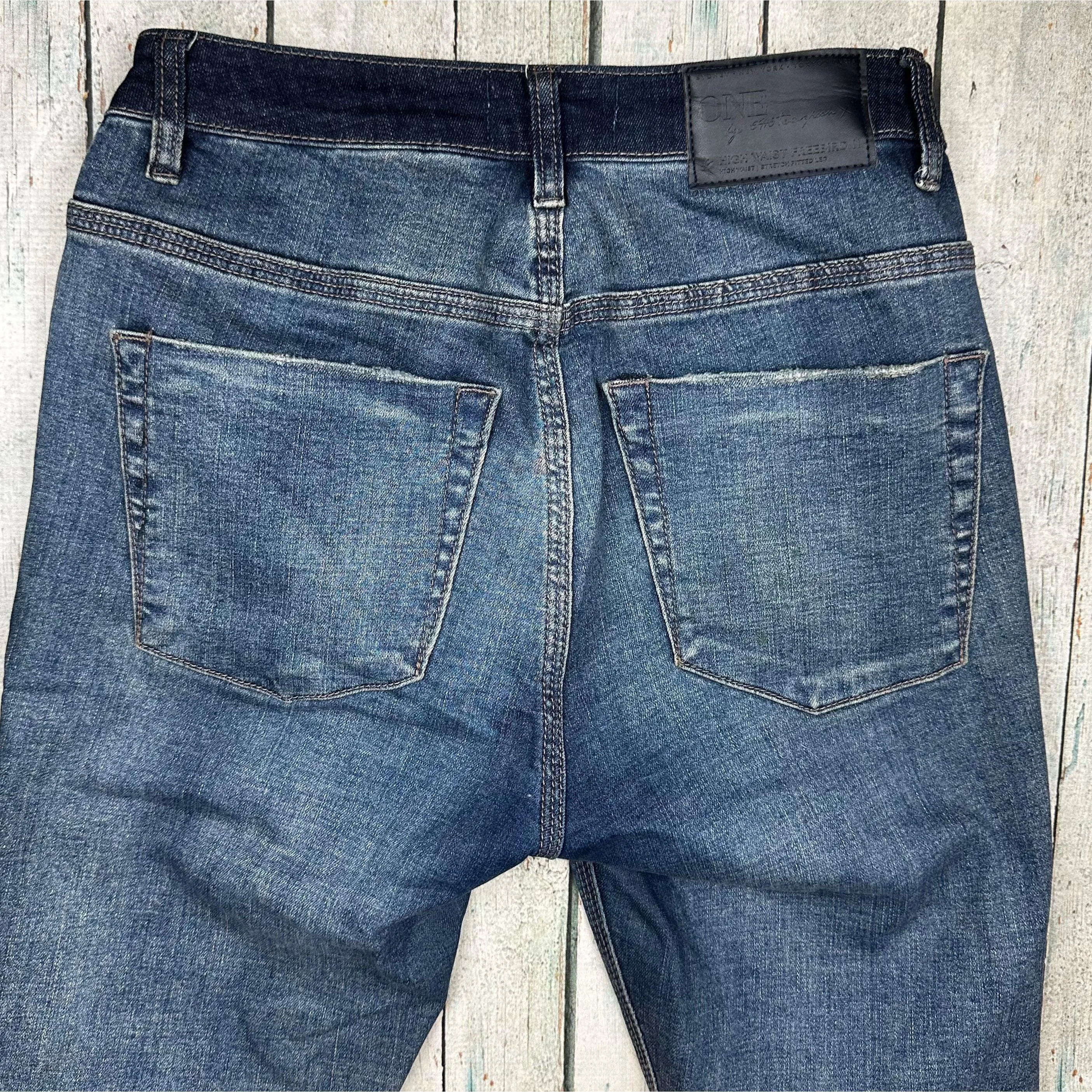 One Teaspoon Ladies 'High Waisted Freebird II' Jeans - Size 27