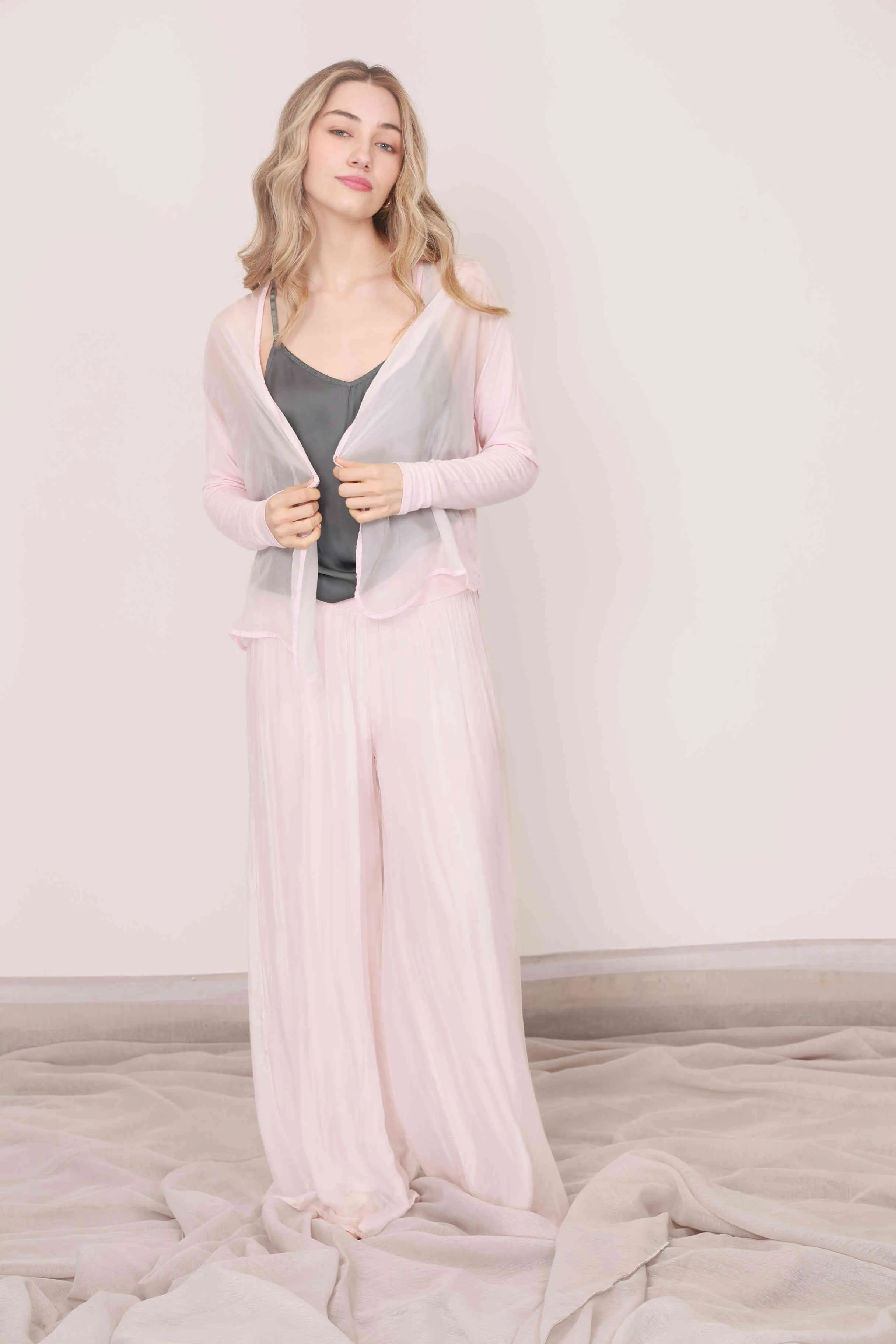 Wednesday Lulu- Silk Pants